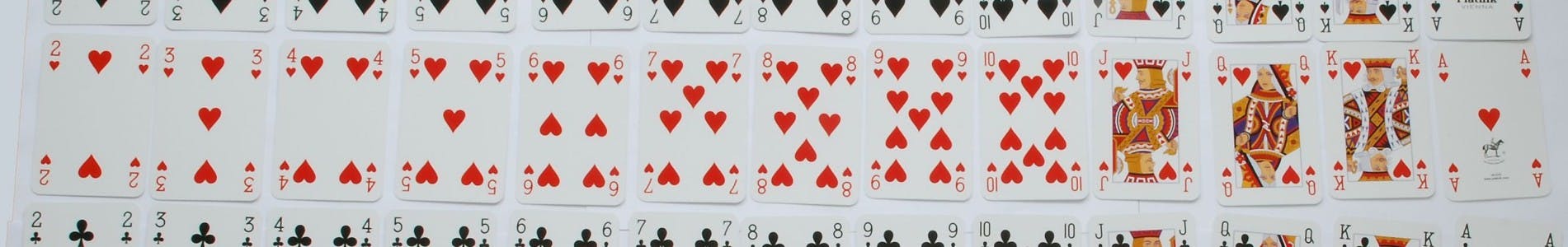 52 card deck implemented using dart 3